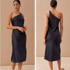 BHLDN DARK BLUE FORMAL DRESS WOMEN'S 20W WEDDING GUEST EVENT MIDI
